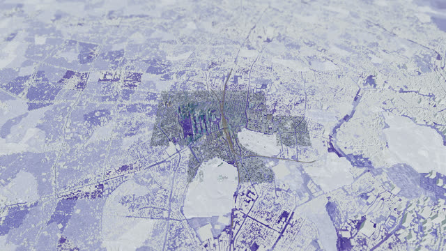 Reported crime in the 3D map