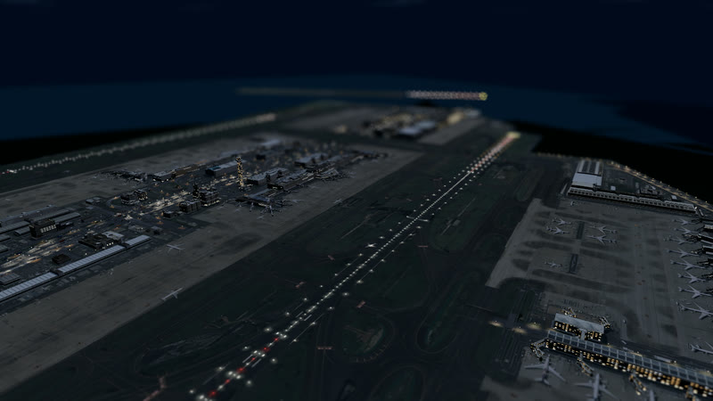 Haneda Airport in the 3D map (Live)